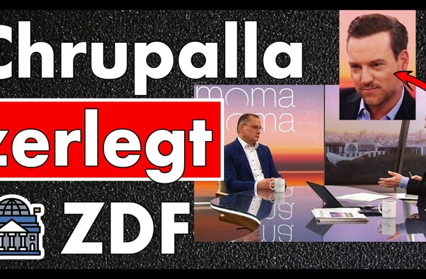 Tino Chrupalla zerlegt ZDF mit eigenem Argument! Russisches Gas für unsere Wirtschaft ist notwendig!