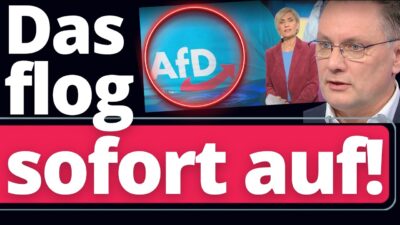 Mehr über den Artikel erfahren Total-Schaden für Tagesschau! Versuch die AfD bloßzustellen scheitert krachend an der Realität!