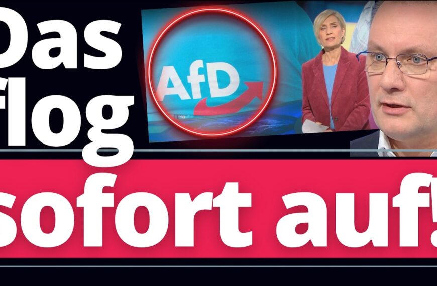 Total-Schaden für Tagesschau! Versuch die AfD bloßzustellen scheitert krachend an der Realität!