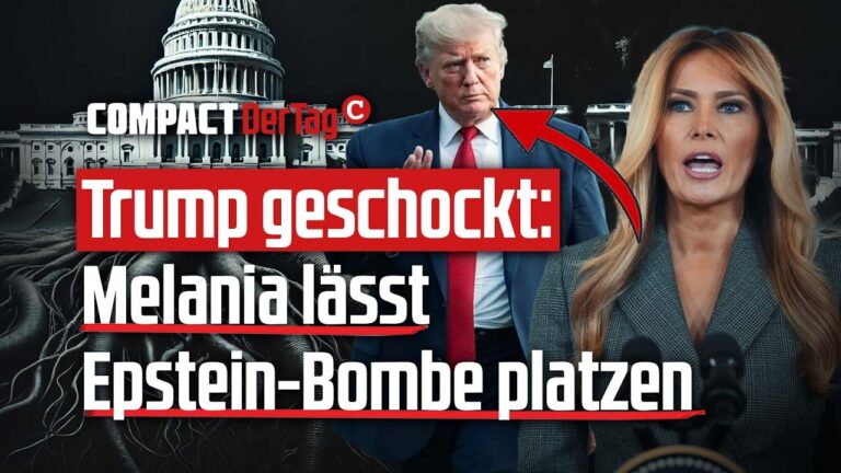 Mehr über den Artikel erfahren Trump geschockt: Melania lässt Epstein-Bombe platzen💥