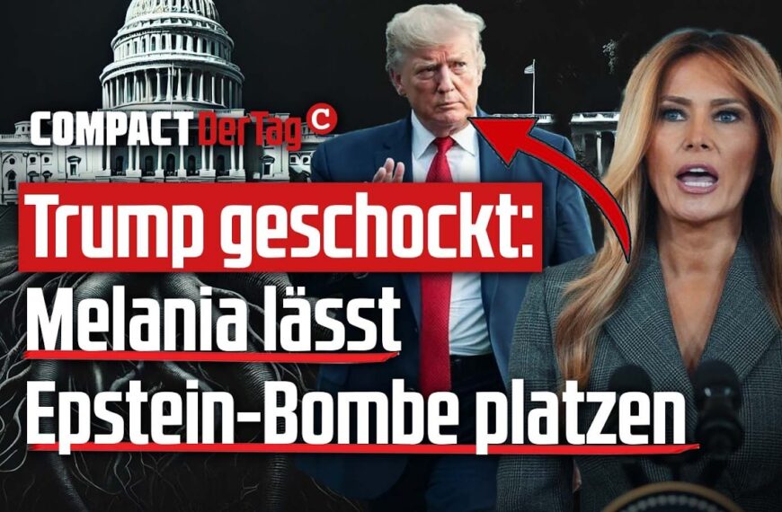 Trump geschockt: Melania lässt Epstein-Bombe platzen💥