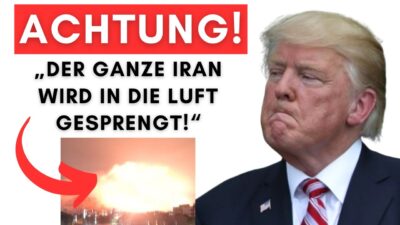 Mehr über den Artikel erfahren Trump kündigt Auslöschung vom Iran an + Notbremse vom General: Trump wollte Nuklear-Code aktivieren?