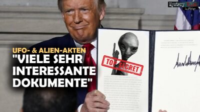 Mehr über den Artikel erfahren UFO- & Alien-Akten: Trump kündigt „sehr, sehr baldige“ Veröffentlichung an (UAP)