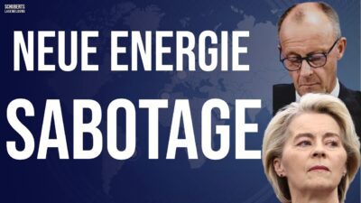 Mehr über den Artikel erfahren Unfassbar💥AB SOFORT! – Energie-Verbot!💥Sie sagen es offen: „Wir sind Teil dieses Experiments!“