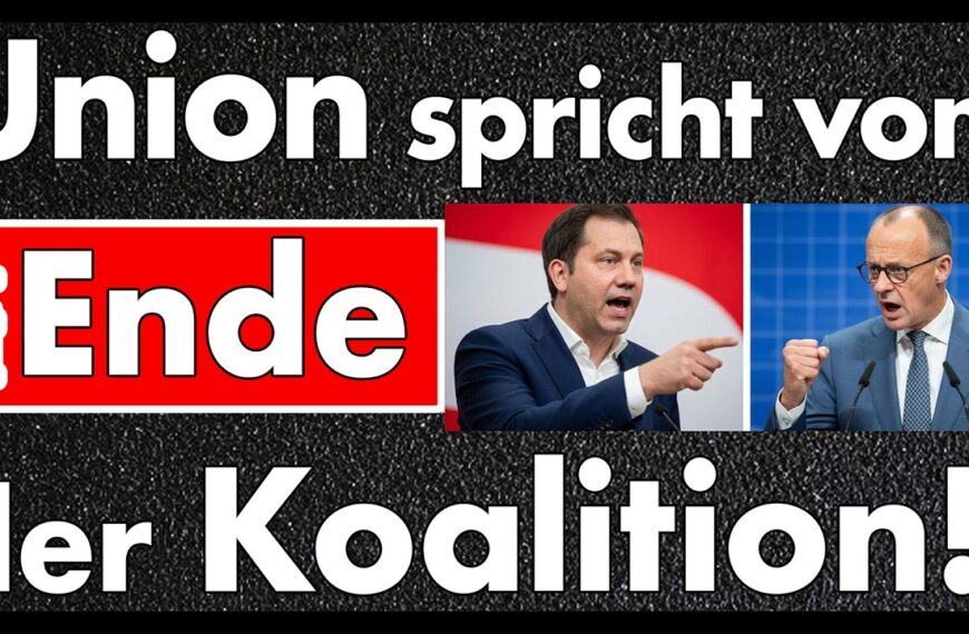 Union gegen SPD? Öffentliche Kritik an der Koalition? Der Anfang vom Ende! Es wird aber noch dauern!