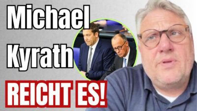Mehr über den Artikel erfahren „Unser Kanzler kannte nicht mal IHRE NAMEN!“ | Michael Kyrath