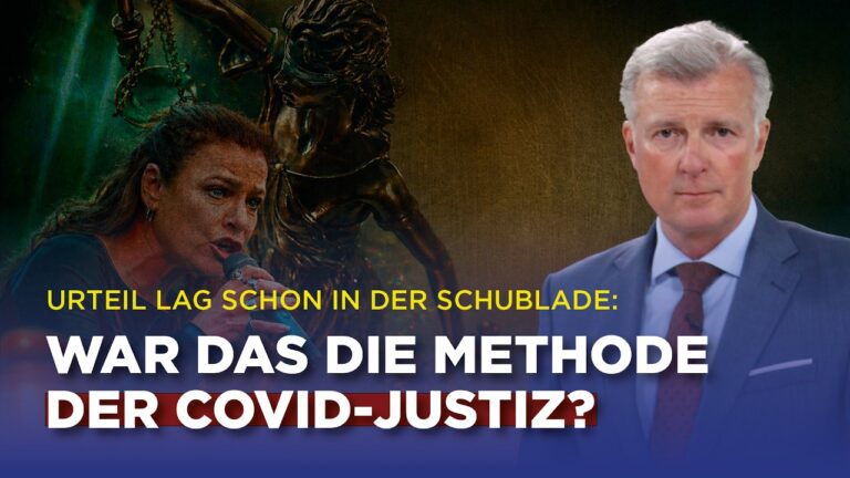 Mehr über den Artikel erfahren Urteil lag schon in der Schublade: War DAS die Methode der Covid-Justiz?