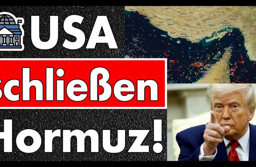 USA schließen Hormuz & werden Schiffe beschlagnahmen die Maut an den Iran gezahlt haben!