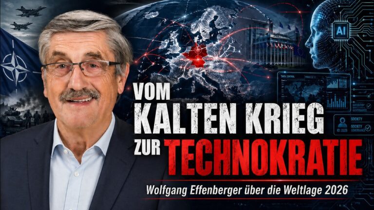 Mehr über den Artikel erfahren Vom Kalten Krieg zur Technokratie: Wolfgang Effenberger über die Weltlage 2026