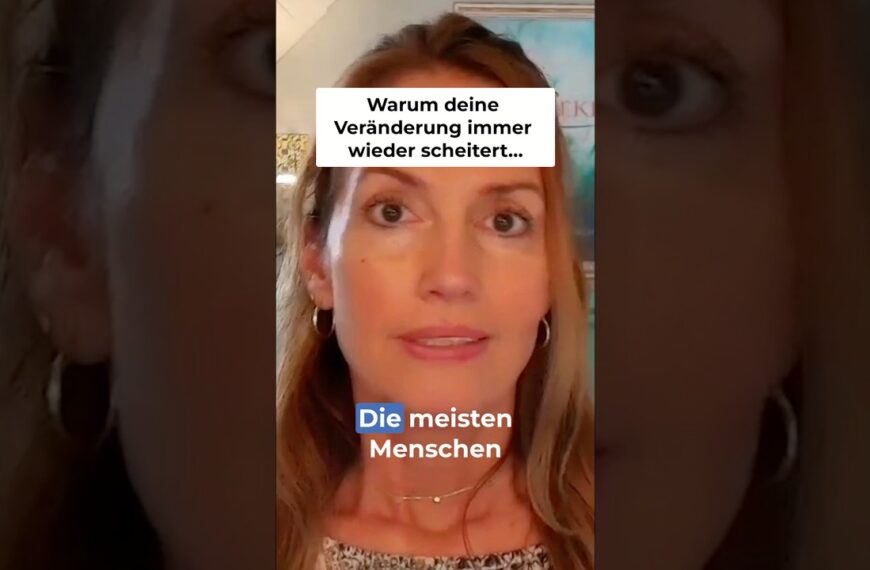 Warum deine Veränderungen scheitern (und was du für dich tun kannst) #shorts