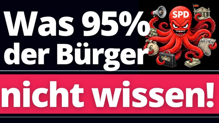 Mehr über den Artikel erfahren Was 95% der Bürger NICHT über die SPD wissen!