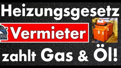 Mehr über den Artikel erfahren Weniger Wohnungen für Alle! Vermieter sollen Brennstoffe, Netzentgelte & CO2-Preis bezahlen!