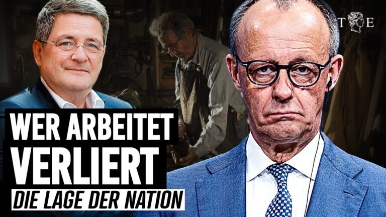 Mehr über den Artikel erfahren Wer arbeitet, ist der Depp: Die Wahrheit über die Merz-Reformen | Lage der Nation mit Roland Tichy