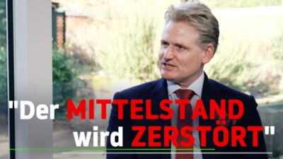 Mehr über den Artikel erfahren Wie die Regierung den deutschen Mittelstand zerstört! // Dr. Eike Hamer