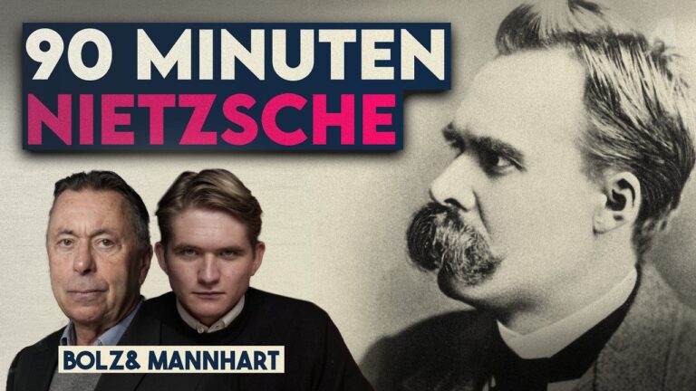 Mehr über den Artikel erfahren Wie Nietzsche uns unsere Zeit erklärt – Bolz & Mannhart
