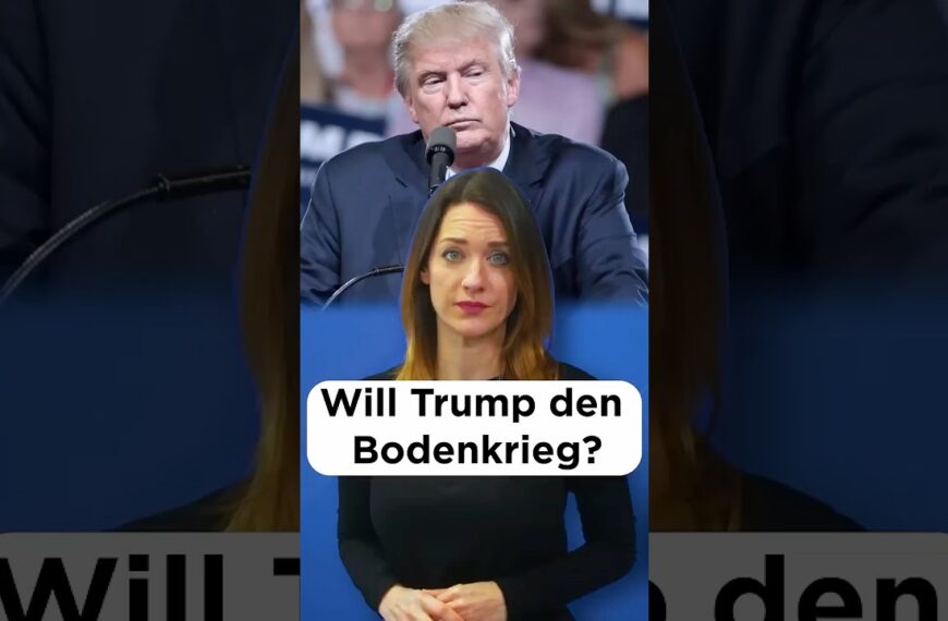 Will Trump den Bodenkrieg?