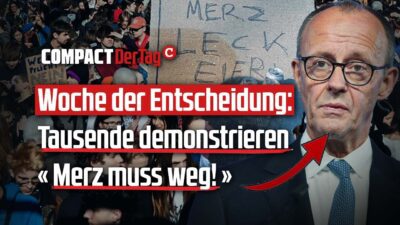 Mehr über den Artikel erfahren Woche der Entscheidung: Tausende demonstrieren «Merz muss weg!»💥