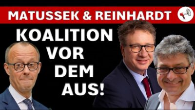 Mehr über den Artikel erfahren Zerstritten bis zum Zerfall? Koalition am Abgrund! | Matussek & Reinhardt Ausgabe #57