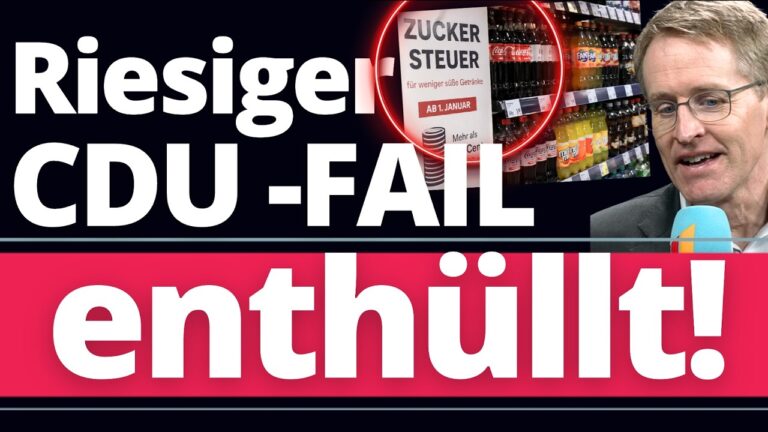 Mehr über den Artikel erfahren Zuckersteuer: CDU kracht in ein unfassbaren Partei-Skandal!