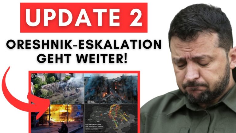 Mehr über den Artikel erfahren 2.tes Update zur Oreshnik: Ukraine startet Gegenangriff & verharmlos Schulangriff!