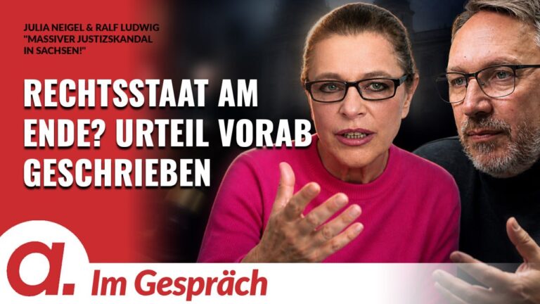 Mehr über den Artikel erfahren Im Gespräch: Julia Neigel und Ralf Ludwig | Massiver Justizskandal in Sachsen!