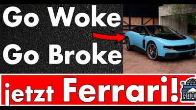 Mehr über den Artikel erfahren 550.000 Euro für den hässlichsten Ferrari aller Zeiten! Elektro-Supersportwagen mit Lautsprechern!