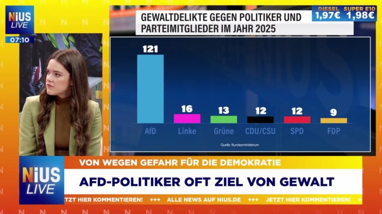Mehr über den Artikel erfahren AFD-POLITIKER OFT ZIEL VON GEWALT