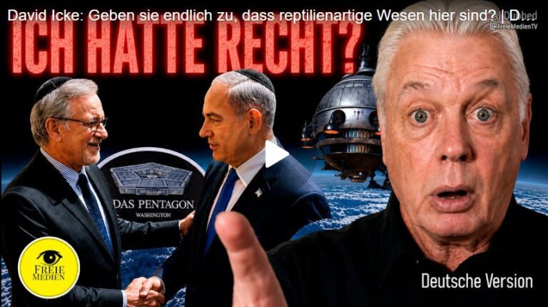 Mehr über den Artikel erfahren David Icke: Geben sie endlich zu, dass reptilienartige Wesen hier sind? | Deutsch