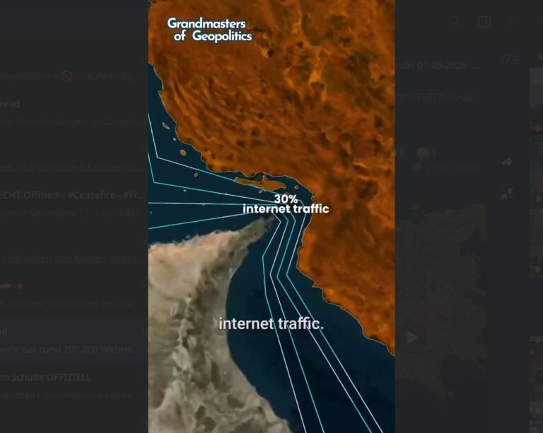 Mehr über den Artikel erfahren Strasse von Hormuz: Ein Kabelschnitt — und die Welt geht offline?