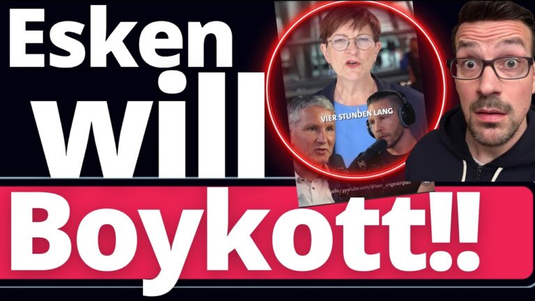 Mehr über den Artikel erfahren Achtung: Saskia Esken ruft zum BOYKOTT von Ben Ungeskriptet auf!