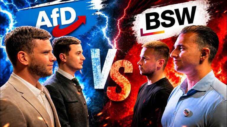 Mehr über den Artikel erfahren AfD Jugend vs. BSW Jugend – Das politische Duell, das viele verhindern wollten