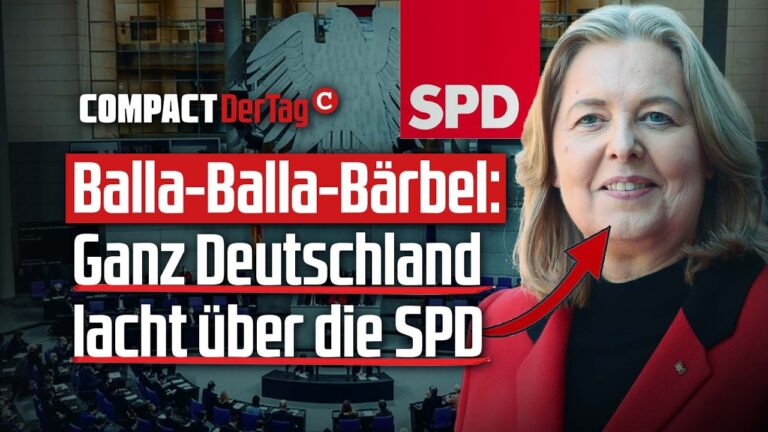 Mehr über den Artikel erfahren Balla-Balla-Bärbel: Ganz Deutschland lacht über die SPD💥