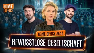 Mehr über den Artikel erfahren Bewusstlose Gesellschaft – Home Office # 644