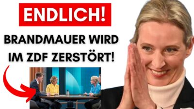 Mehr über den Artikel erfahren Braundmauer wird endlich im ZDF zerstört + AfD gewinnt ersten Bürgermeister in Brandenburg!