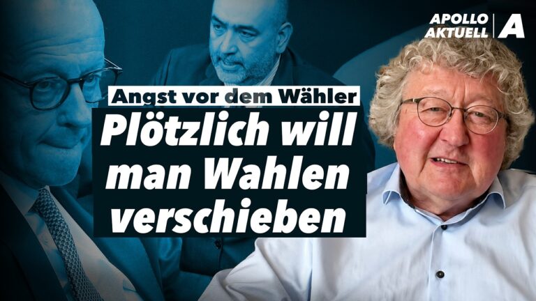 Mehr über den Artikel erfahren Bürger zu unbequem: Jetzt wollen sie Wahlen verschieben – Werner J. Patzelt im Interview