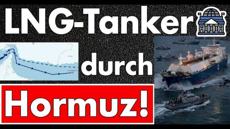 Mehr über den Artikel erfahren Bundesnetzagentur warnt vor Panik! LNG-Tanker nach Pakistan durch Hormuz – Gasspeicher bei nur 27%