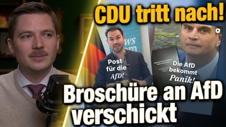 Mehr über den Artikel erfahren CDU-Influencer legt bei Correctiv-Lüge nochmal nach! CDU verschickt Lügen-Broschüre an AfD