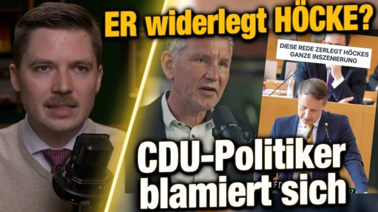 Mehr über den Artikel erfahren CDU-Mann widerlegt Björn Höcke bei Ben Ungeskriptet?! „Machtergreifung“