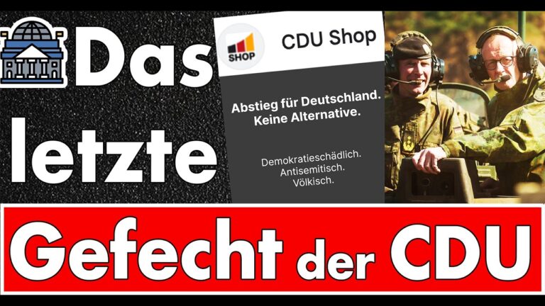 Mehr über den Artikel erfahren CDU-Schmutzbroschüre: Diffamierung von AfD & Millionen Wählern – Das letzte Gefecht!