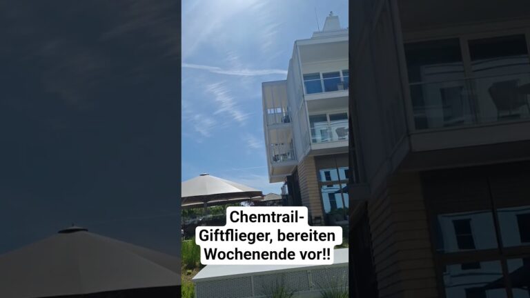 Mehr über den Artikel erfahren Chemtrail-Giftflieger, bereiten Wochenende vor‼️