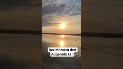 Mehr über den Artikel erfahren Der Moment des Augenblicks‼️