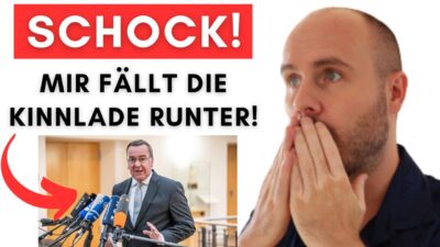 Mehr über den Artikel erfahren Desaströse Aussage von Pistorius – Ich bin stink-sauer!
