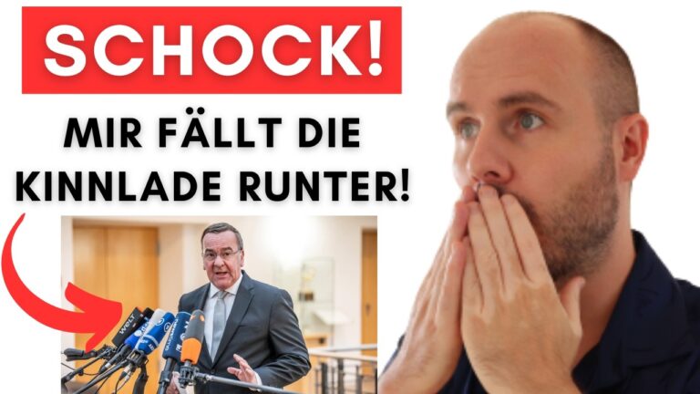 Mehr über den Artikel erfahren Desaströse Aussage von Pistorius – Ich bin stink-sauer!