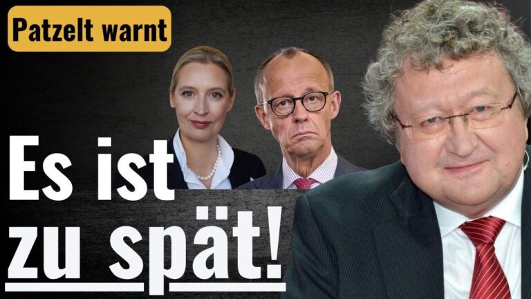 Mehr über den Artikel erfahren Die AfD wird die absolute Mehrheit erreichen – und dann wird es hässlich! || Prof. Werner J. Patzelt