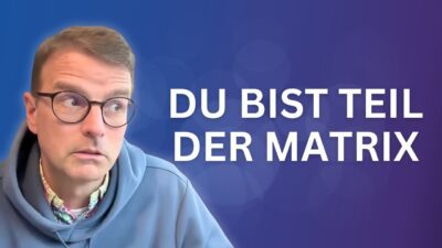 Mehr über den Artikel erfahren Die blaue Pille ist bequemer und genau das ist das Problem (Raphael Bonelli)