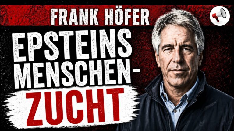Mehr über den Artikel erfahren Die Erschaffung neuer Menschen – Das Brooklyn Project von Jeffrey Epstein | Frank Höfer im Interview