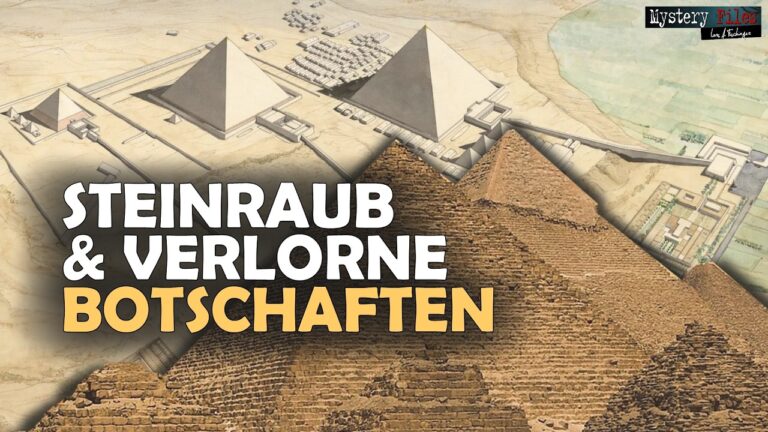 Mehr über den Artikel erfahren Die nackten Pyramiden von Gizeh: Verschollene Botschaften – und wann genau?