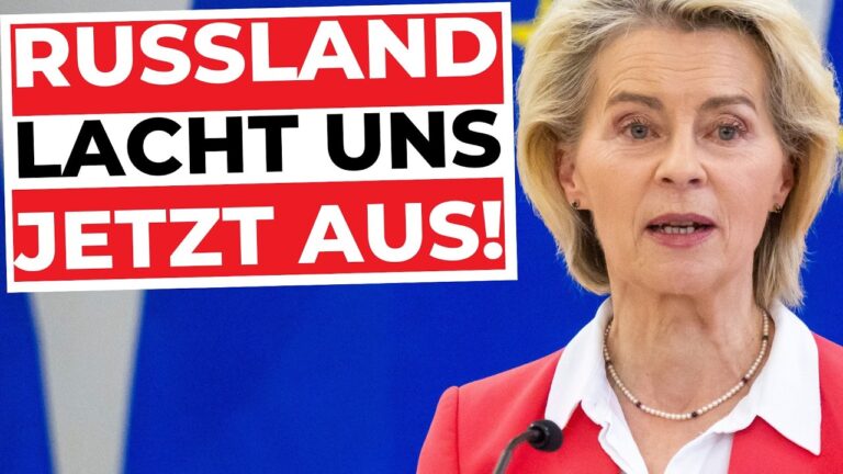 Mehr über den Artikel erfahren EIGENTOR: ES IST SO PEINLICH… | 21. Sanktionspaket!