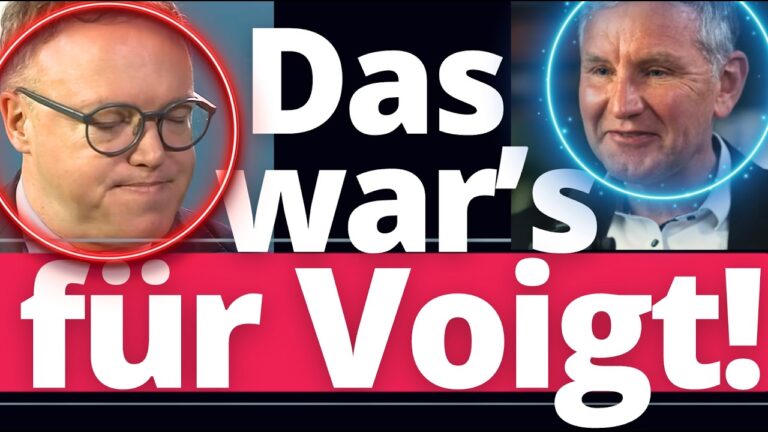 Mehr über den Artikel erfahren Eil: AfD Gutachten zerstört Voigts Reputation endgültig! RÜCKTRITT SOFORT!