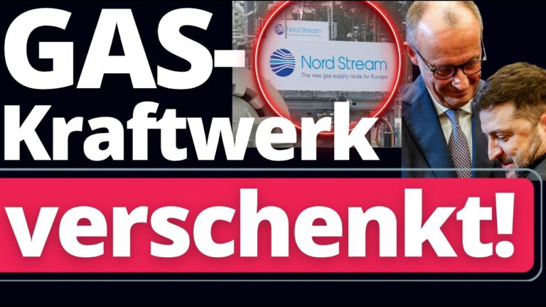Mehr über den Artikel erfahren EIL: Gaskraftwerk in Greifswald wird an Ukraine VERSCHENKT!
